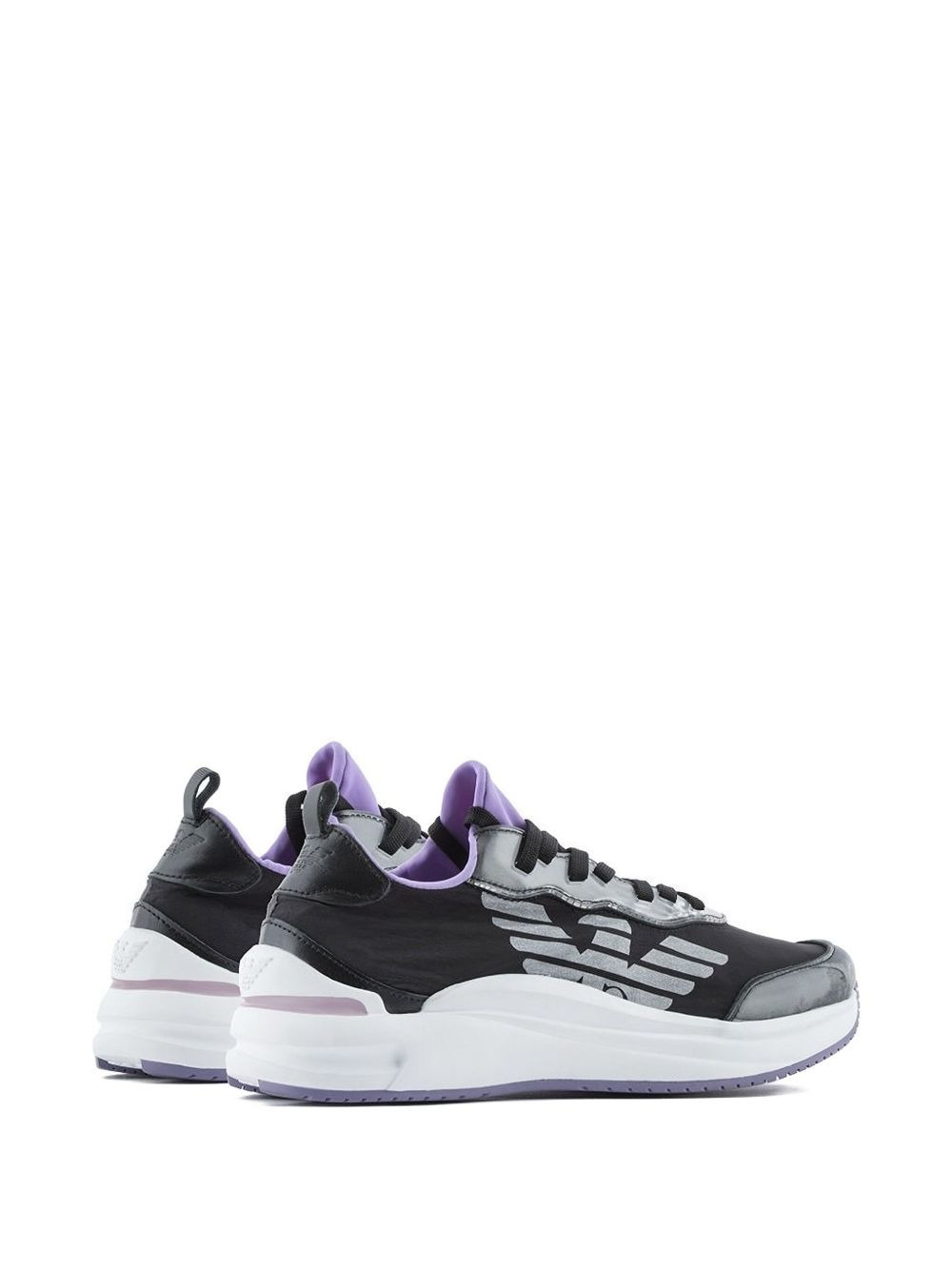 logo-embellished platform sneakers - 2