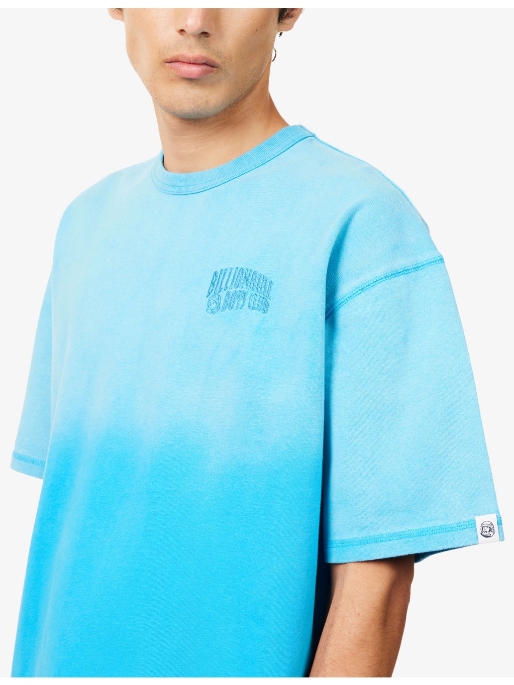 Arch Logo-Embroidered Cotton T-Shirt - 5