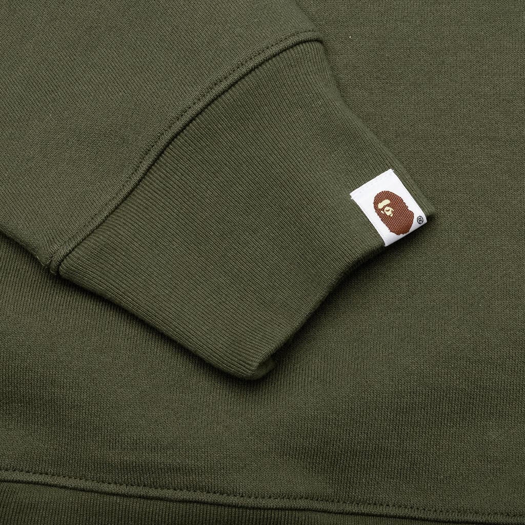 LIQUID CAMO APE HEAD RELAXED FIT CREWNECK SWEAT - OLIVE DRAB - 4