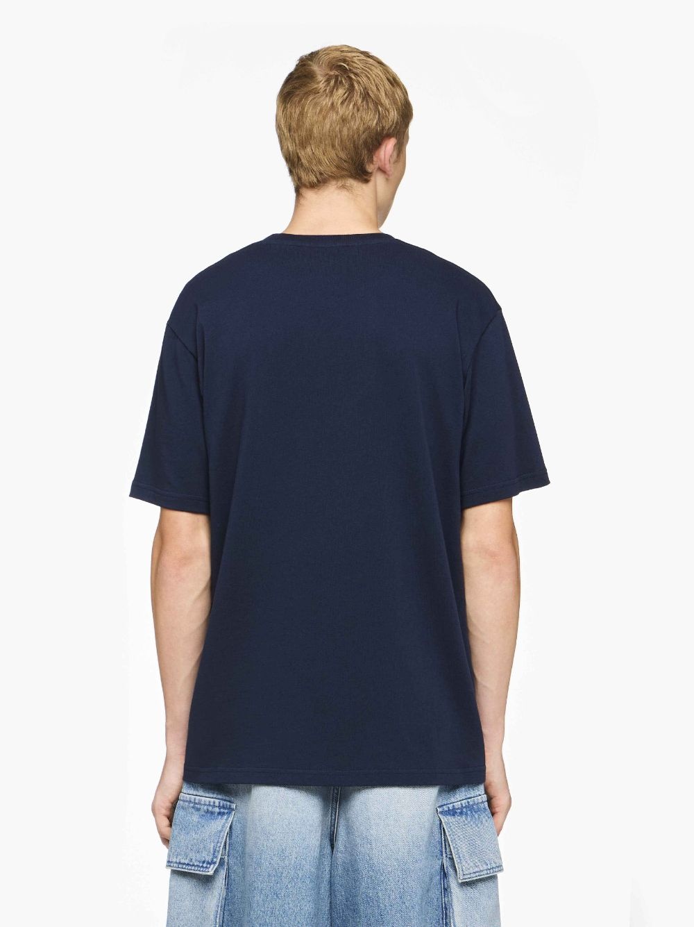T-SHIRT WITH ANCHOR EMBROIDERY - 3