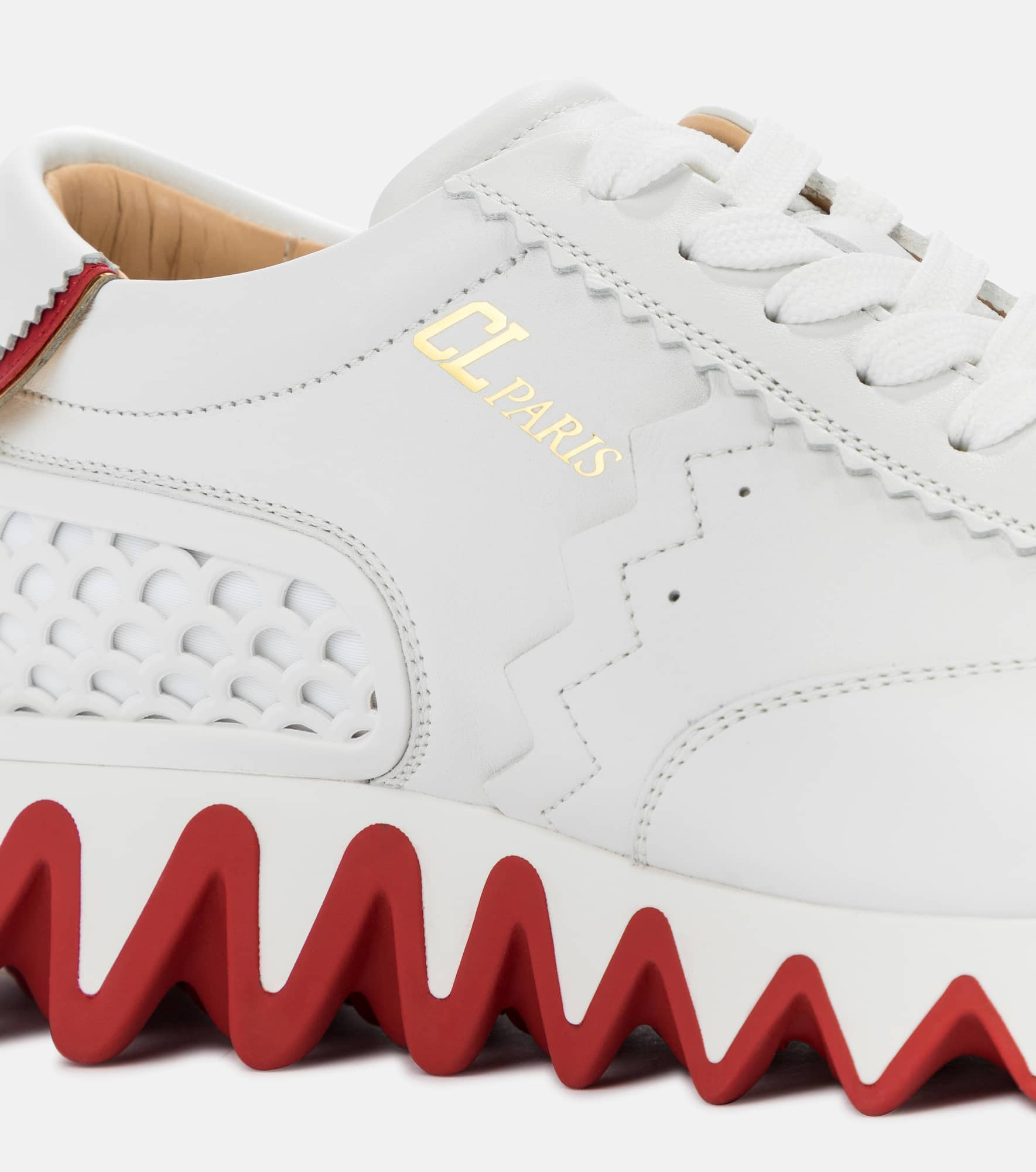 Loubishark leather sneakers - 6