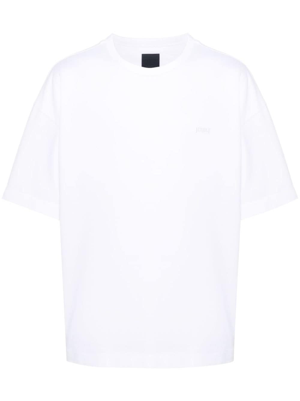 appliquÃ©-logo cotton shirt - 1