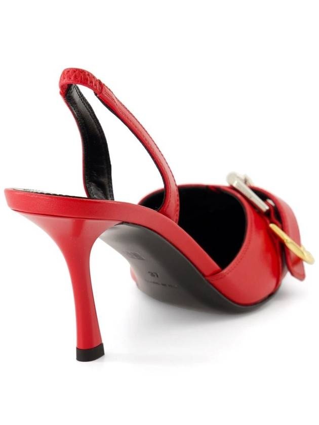 サンダル・ミュール GIVENCHY FW24 Givenchy With Heel Red (BE403L E257600) Givenchy Givenchy With Heel Red | balaan | REVERSIBLE
