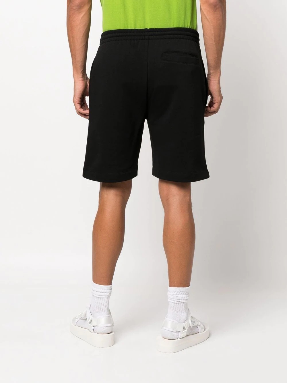 logo-patch track shorts - 4