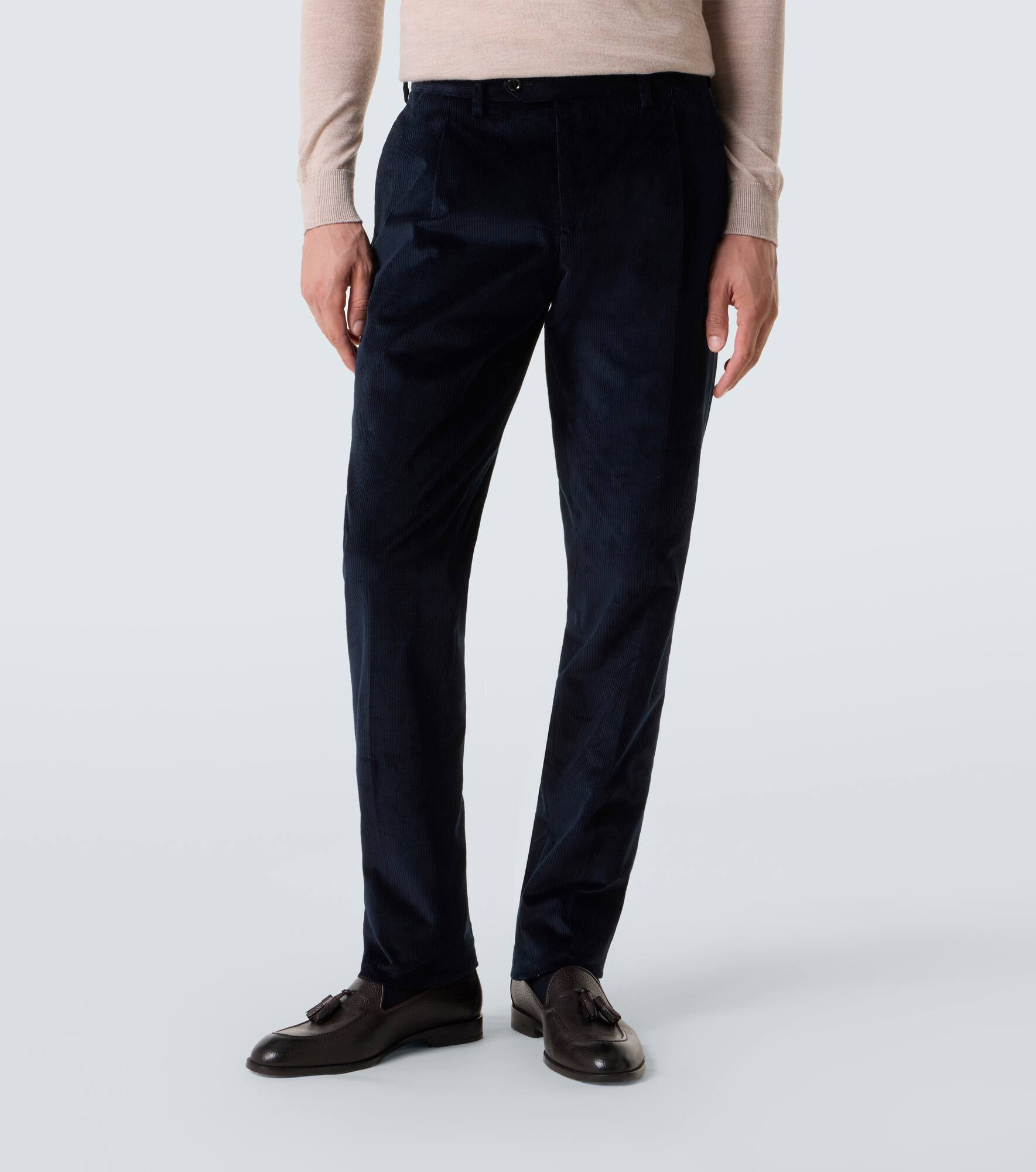 Cotton corduroy pants - 3