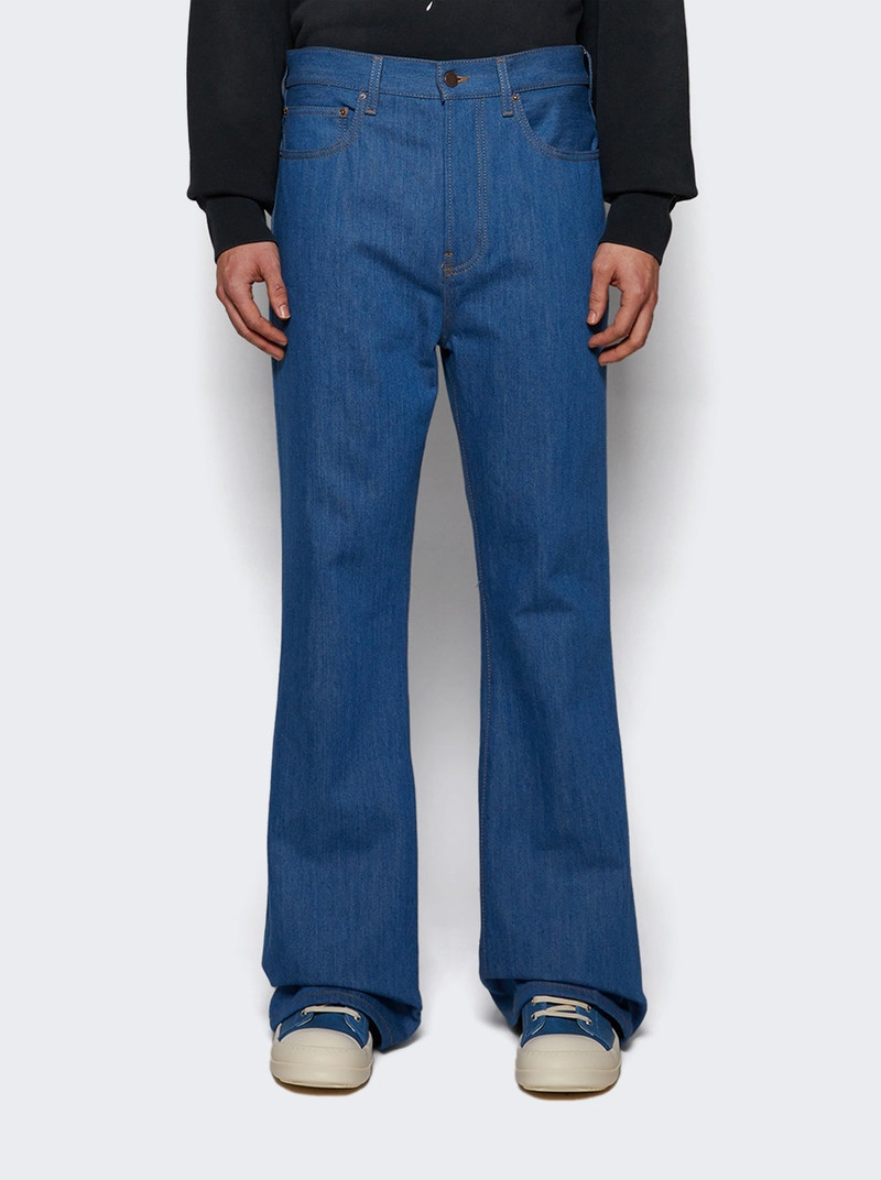 AMIRI Creased Flare Pant Retro Indigo outlook