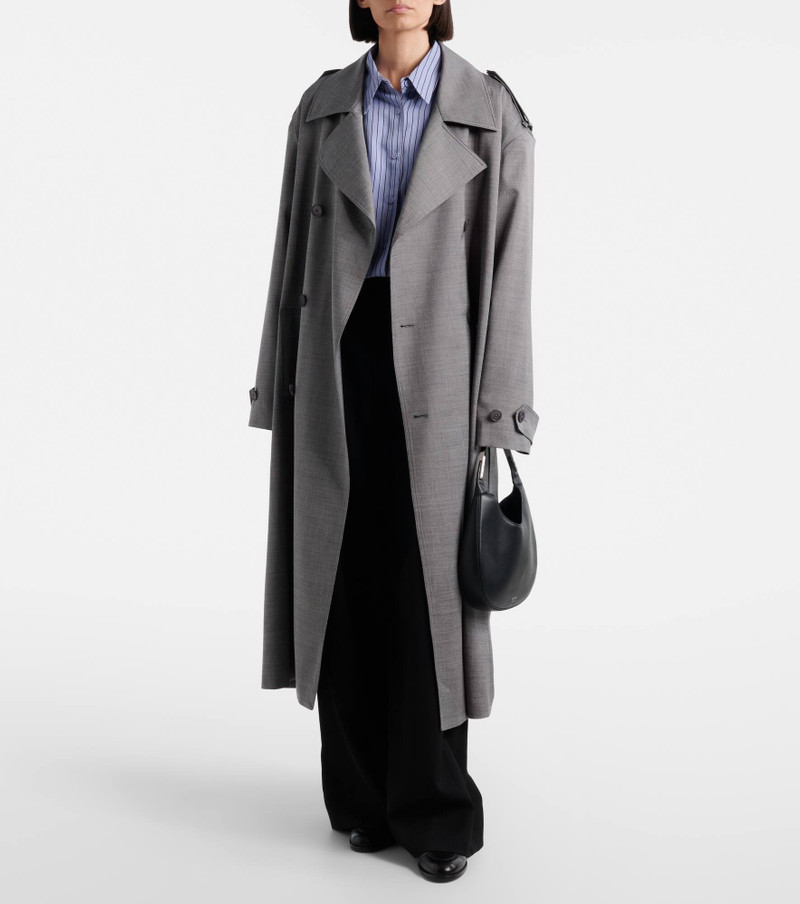 The Frankie Shop Bleecker trench coat outlook