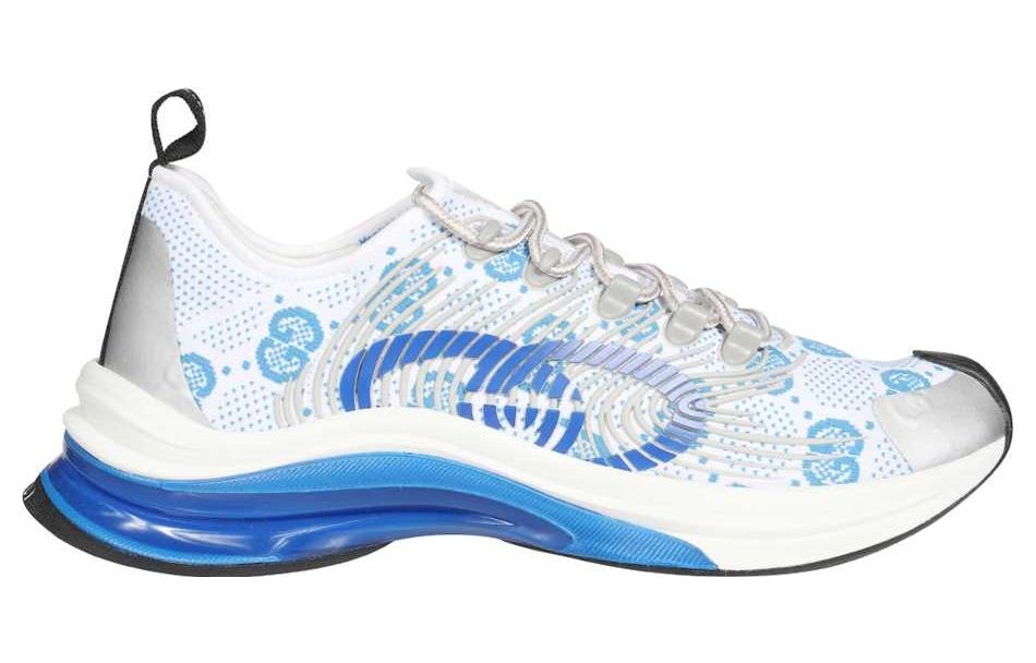 Gucci Run Sneaker 'White Blue' 680900-USN10-8485 - 2