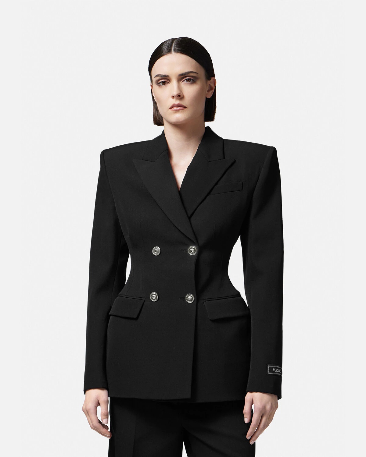 Hourglass Double-Breasted Blazer - 3