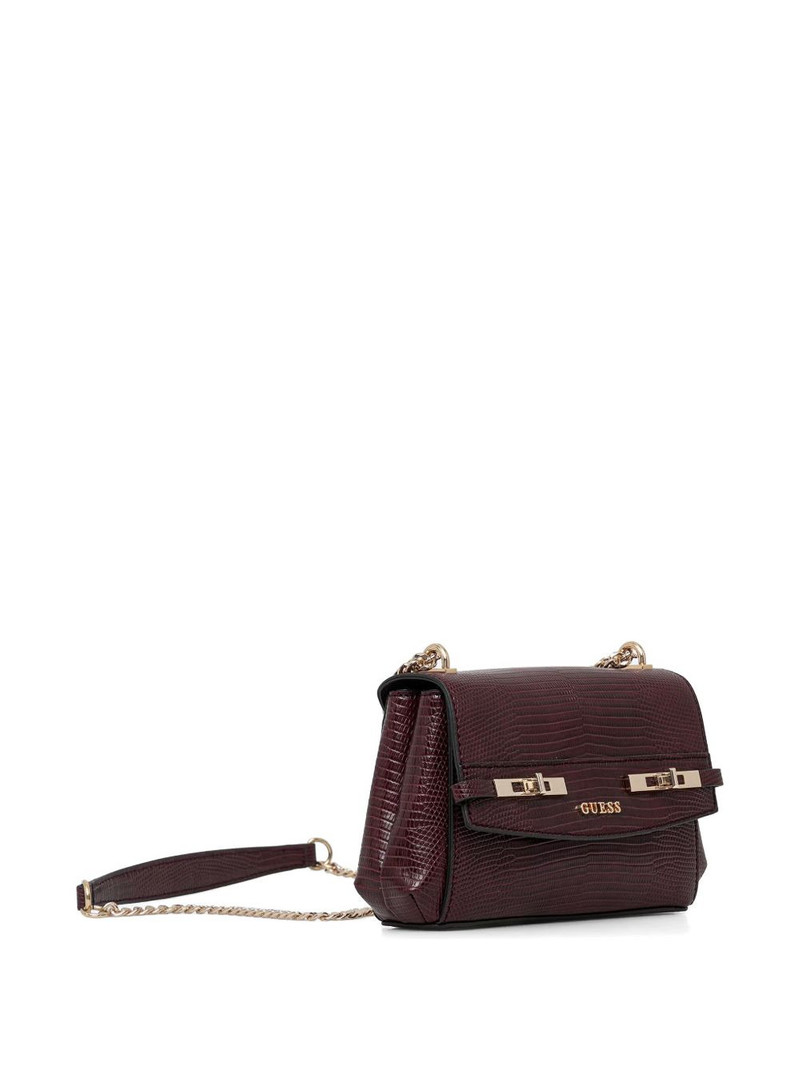 Melinda mini lizard-effect crossbody bag 3