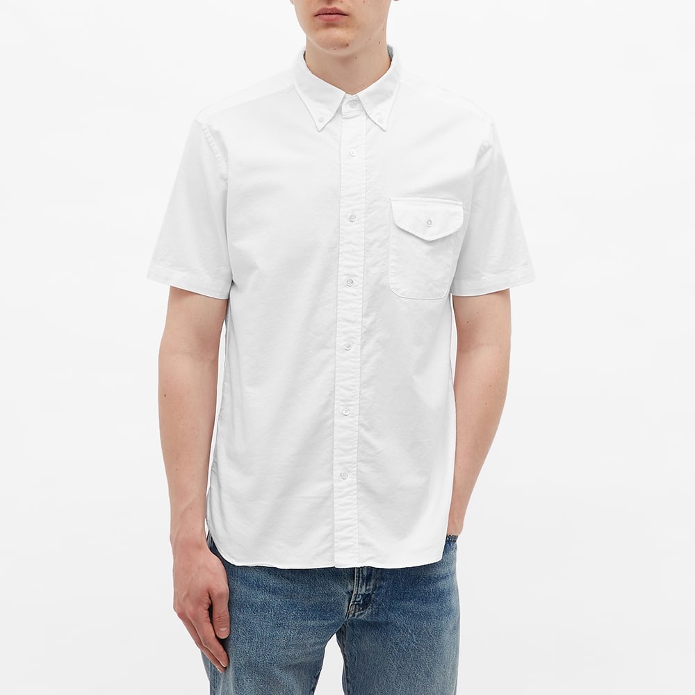 Beams Plus Short Sleeve Oxford Shirt - 4