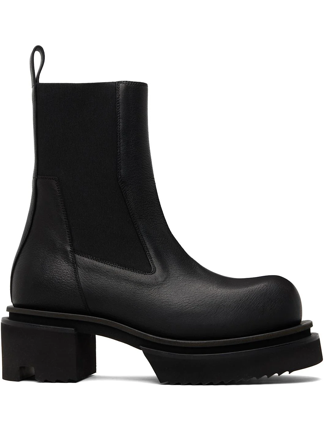 Black Temple Beatle Bogun Chelsea Boots - 1