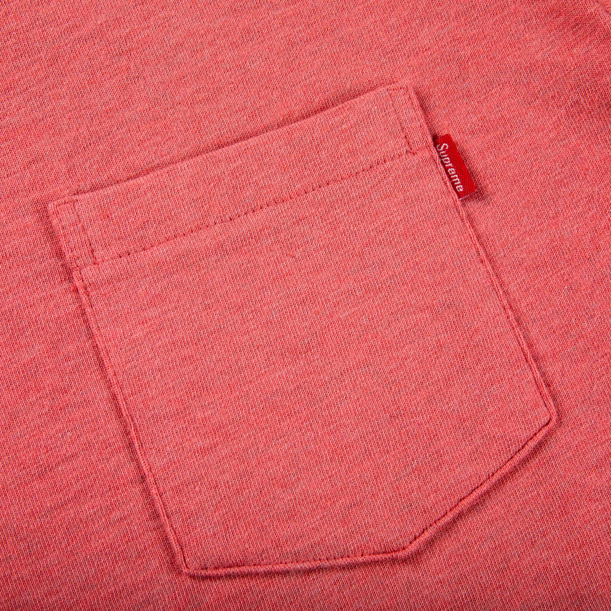 Supreme Short-Sleeve Pocket Tee 'Heather Coral' - 2