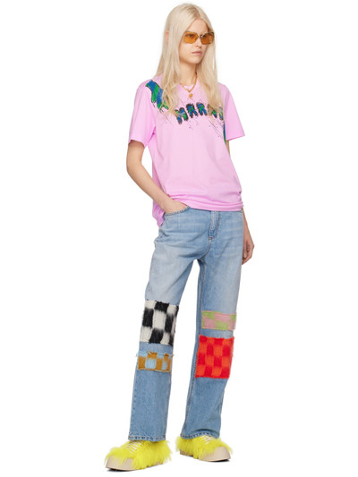Marni SSENSE Exclusive Blue Jeans outlook