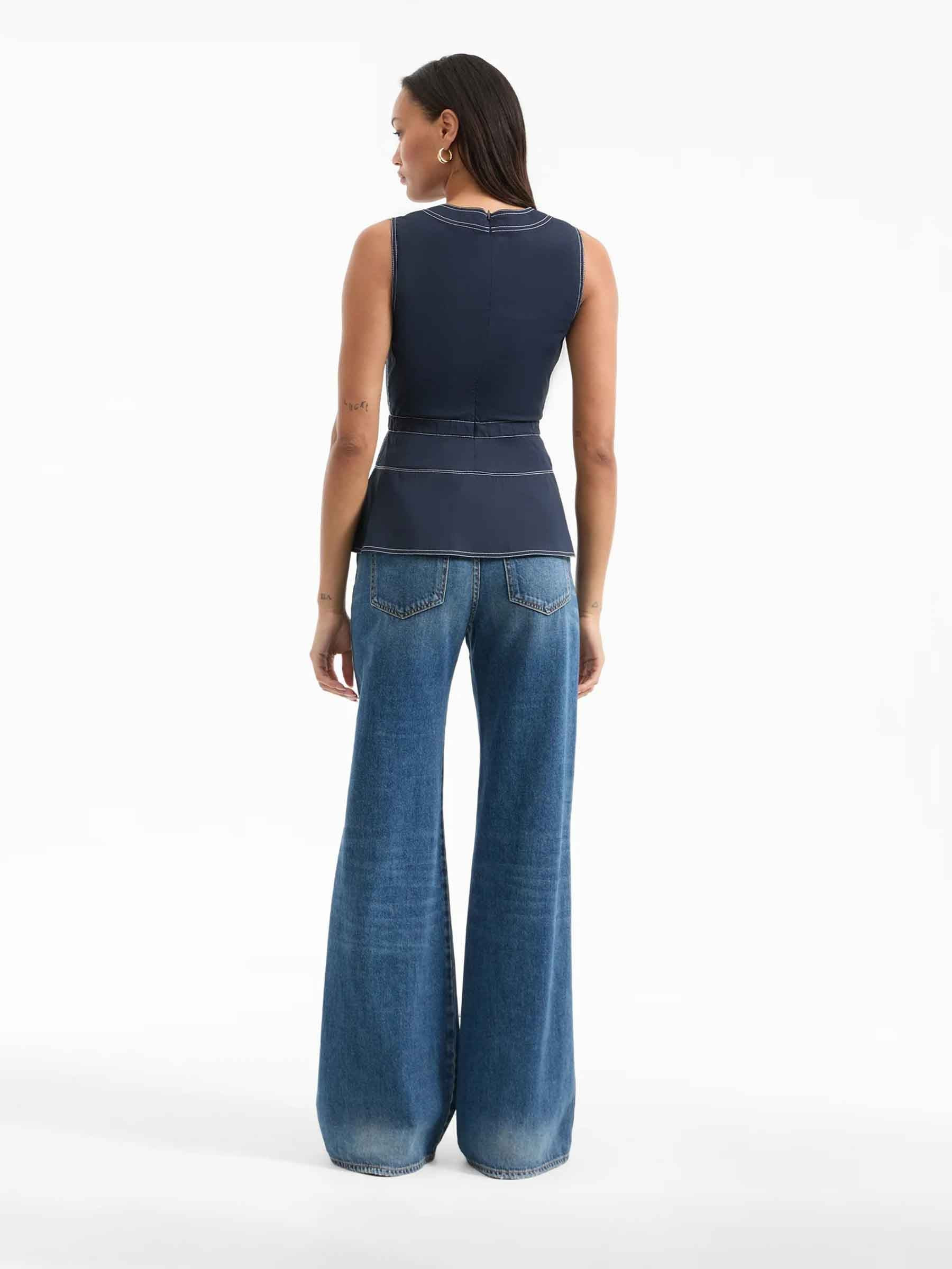 NICKLEBY BELTED TOP - 3