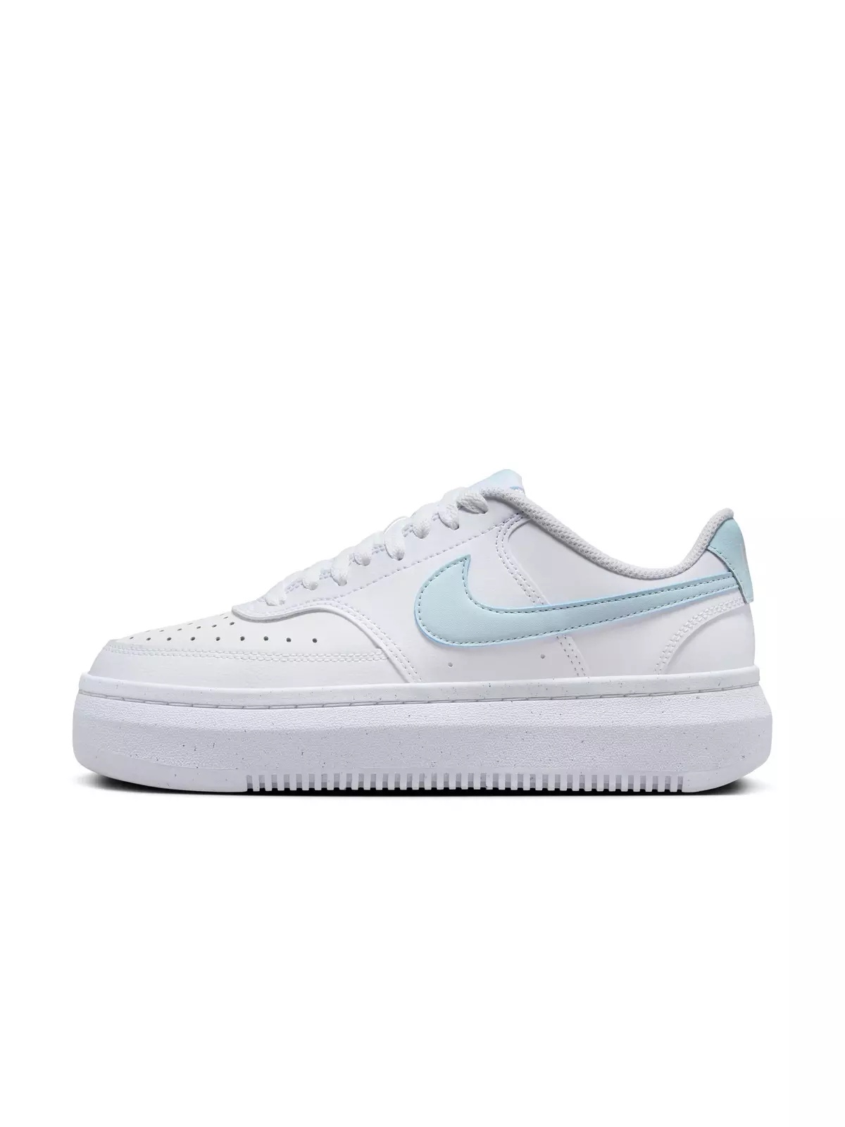 Court Vision Alta "White/Glacier Blue" Women's Shoe - 2