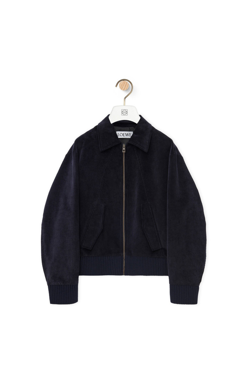 Jacket in cotton and cashmere 1