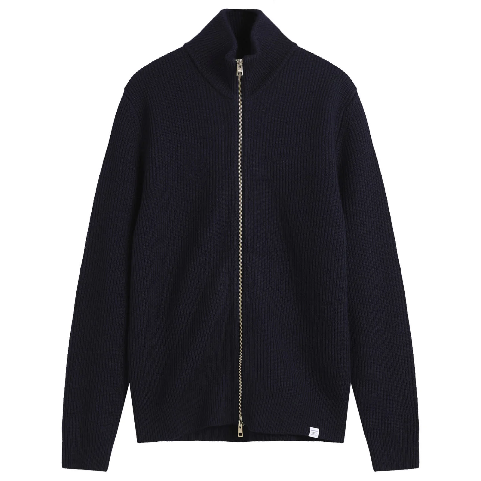 Norse Projects Hagen Cotton Full Zip Knit - 1