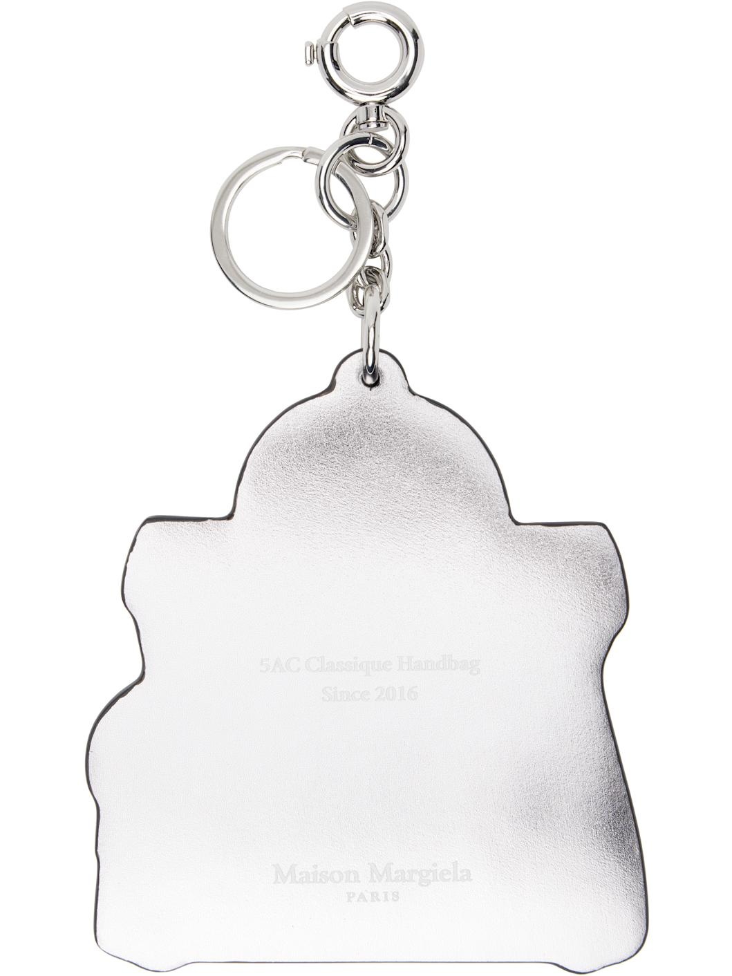 White 5AC Classique Keychain - 2