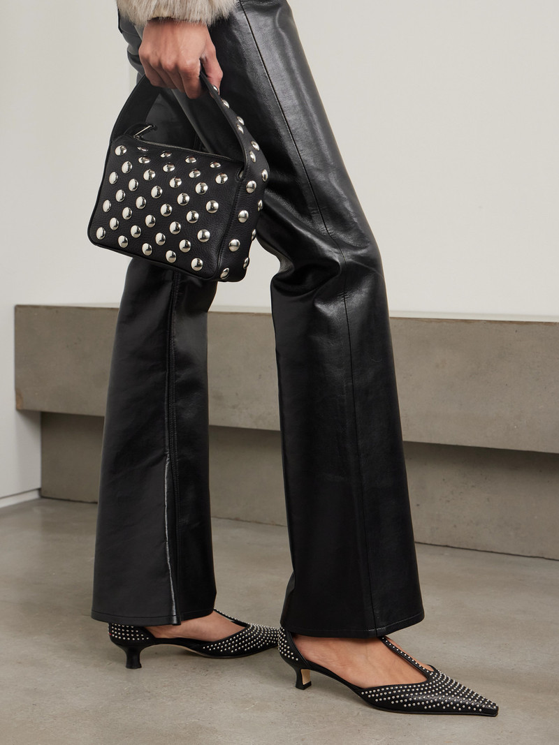 Aeyde Liz Studded Leather Pumps outlook