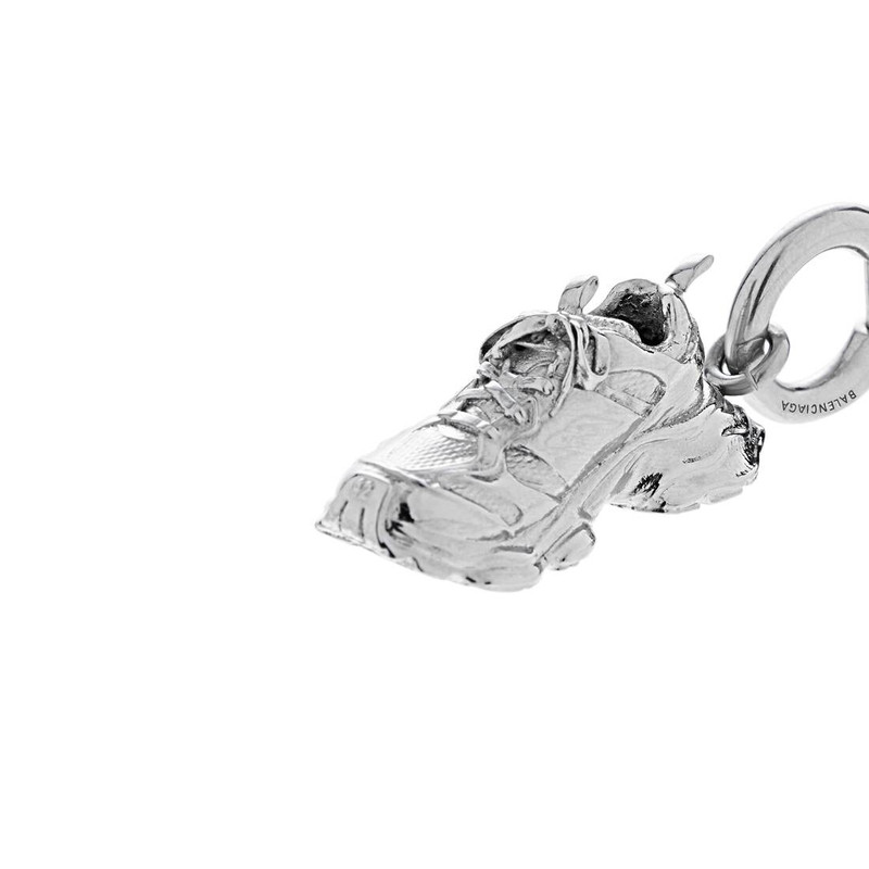BALENCIAGA Keyholder Cargo Earring in Silver outlook