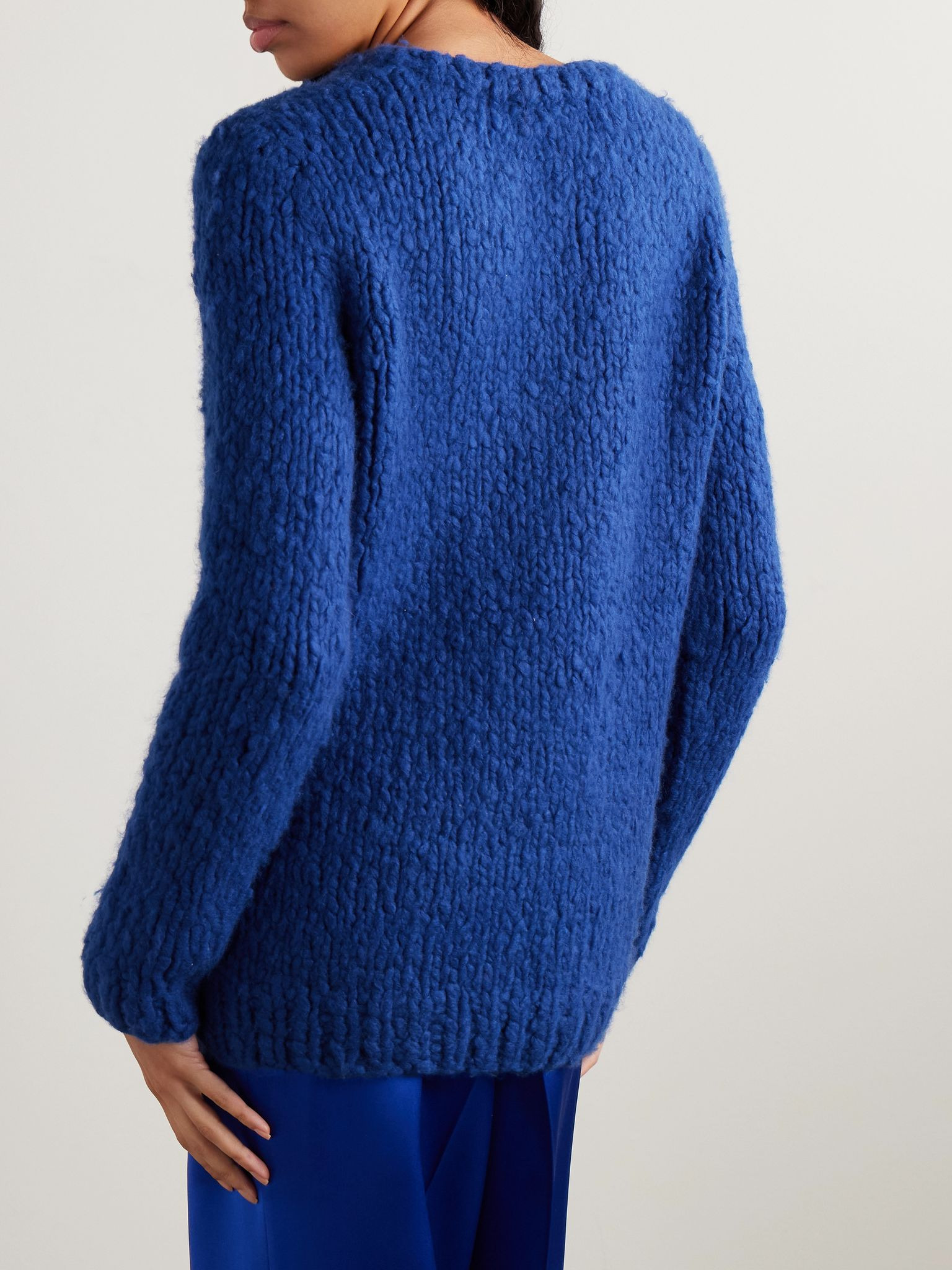 Lawrence cashmere sweater Blue - 4