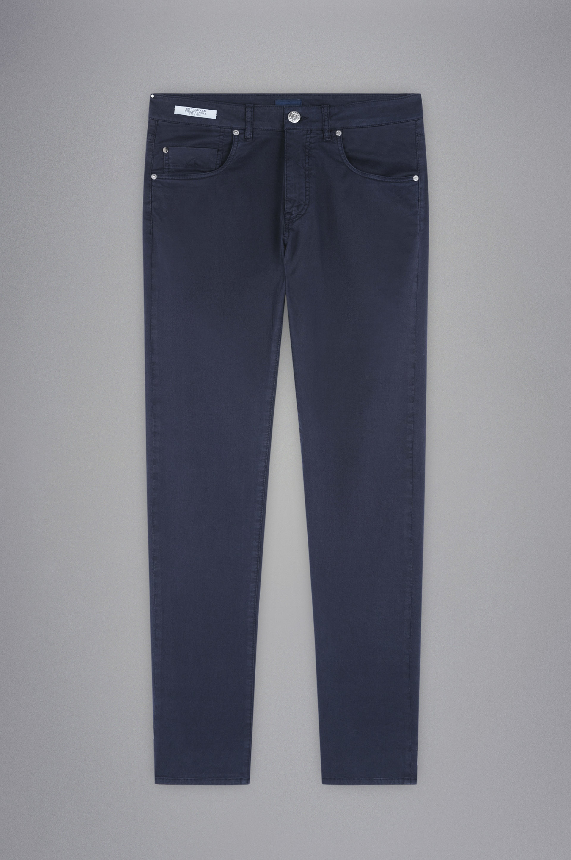 CHINO TENCEL COTTON STRETCH 5 POCKETS TROUSERS - 1