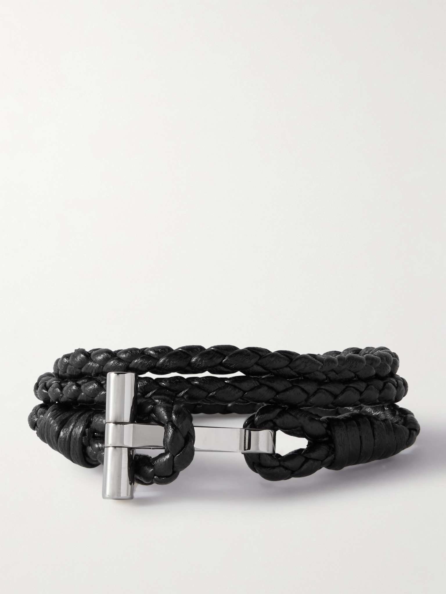 TOM FORD Brown Leather Bracelet