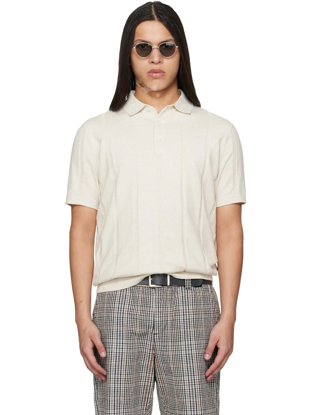 Off-White Wellburn Knitted Polo - 1