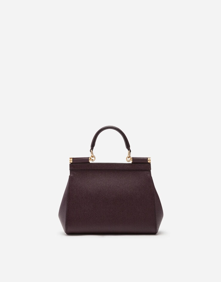 Small dauphine leather Sicily bag - 3