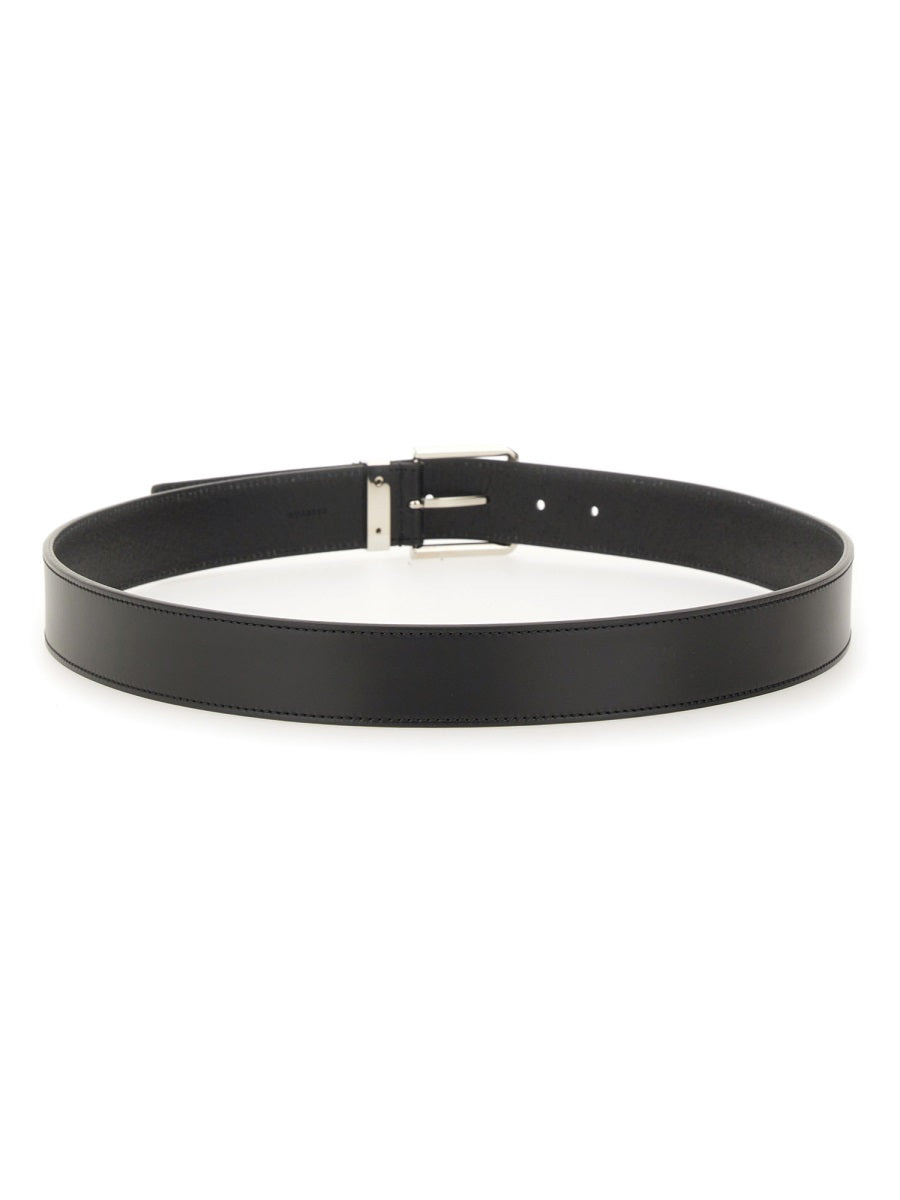 Reversible Leather Belt - 3