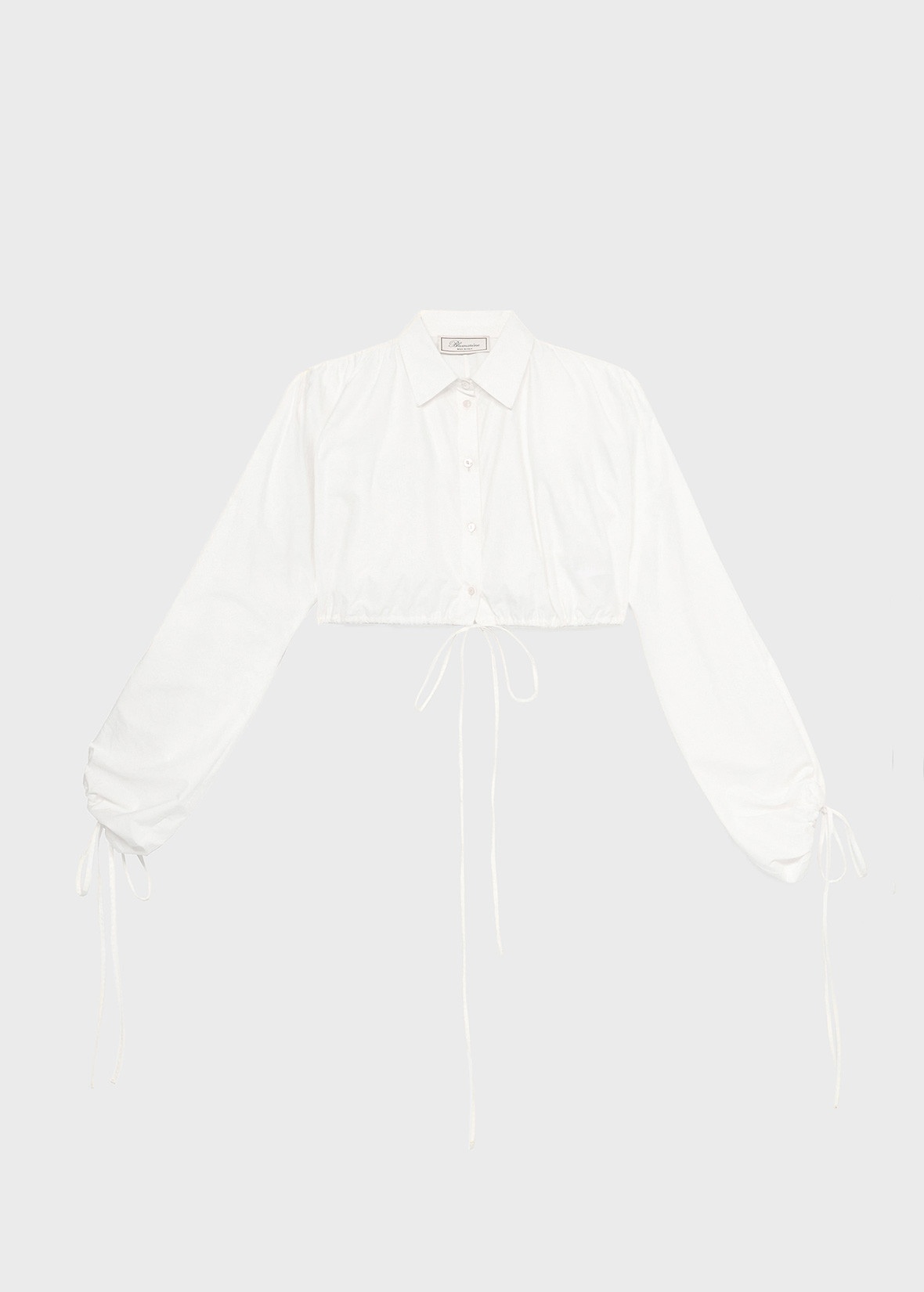 POPLIN CROPPED SHIRT - 1