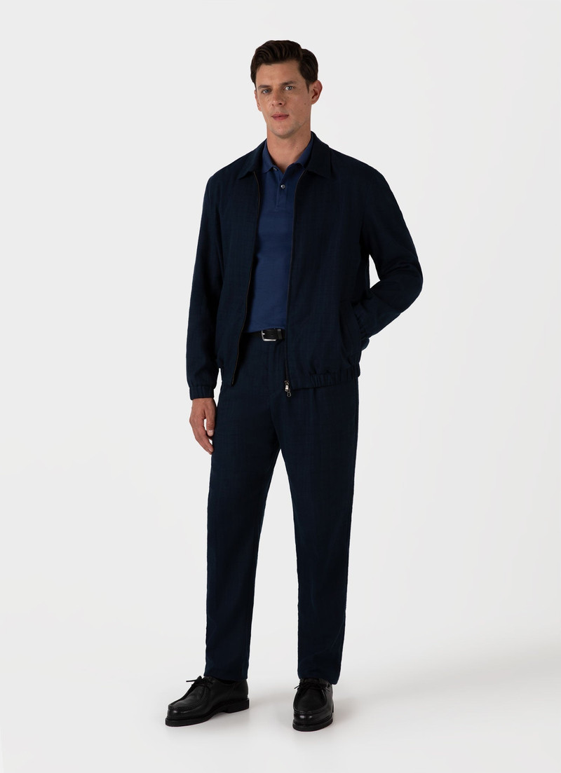 Sunspel Cotton Raffia Blouson Jacket outlook