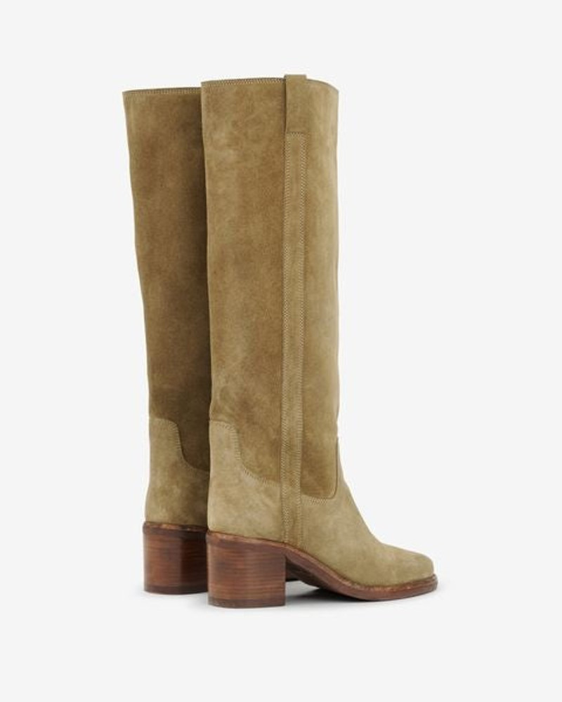 Seenia 80mm suede boots 3