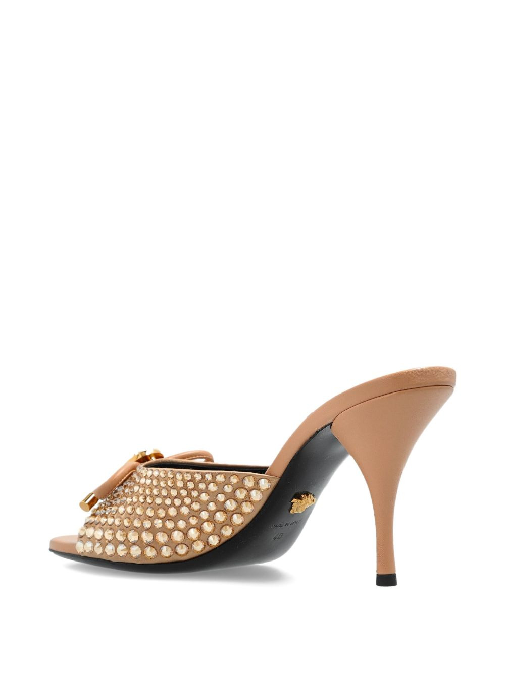 85mm Opera embellished bow sandals - 4