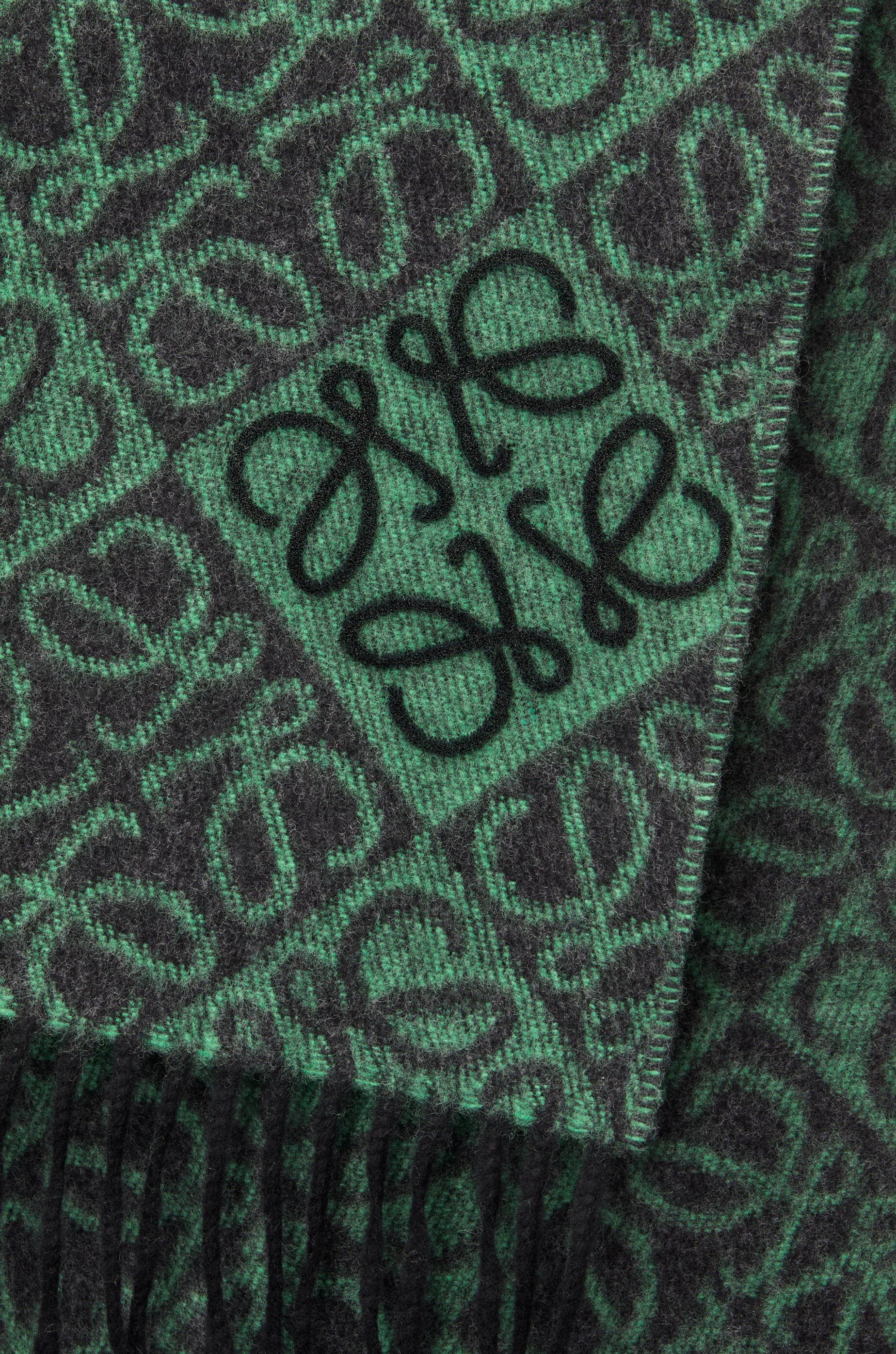 Anagram scarf in wool and cashmere - 3