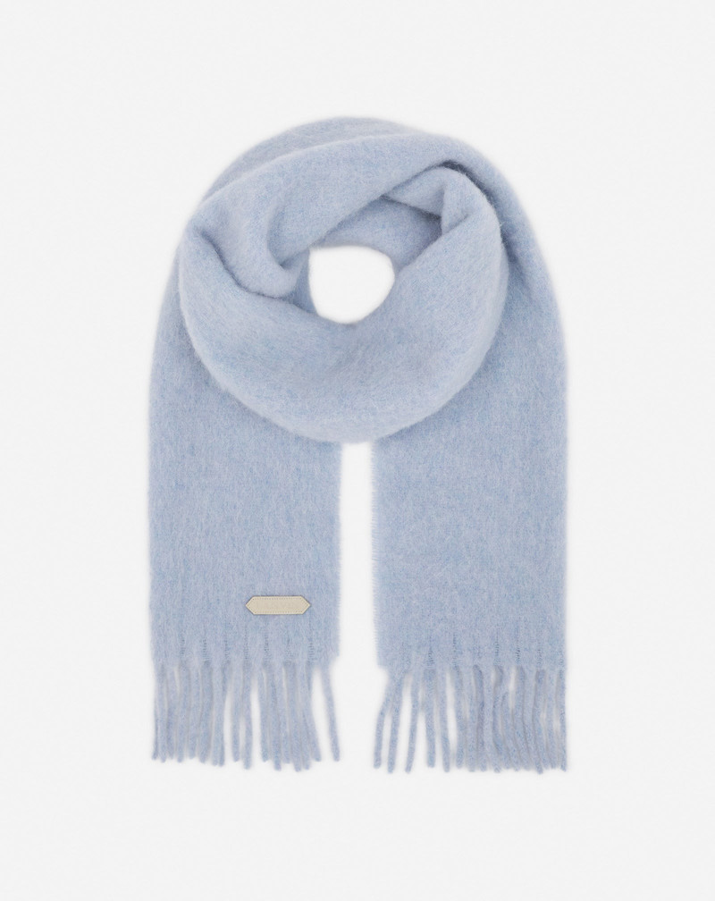 LANVIN FRINGED SCARF IN WOOL 4