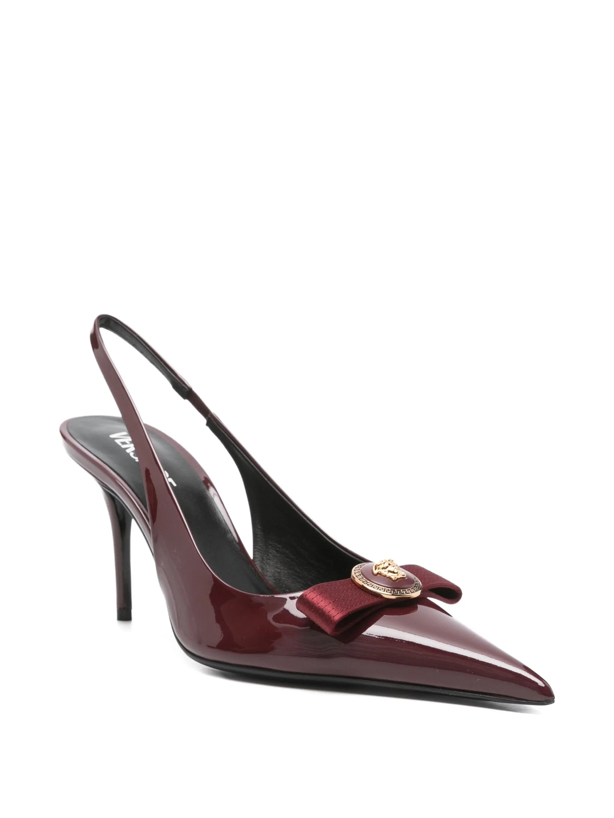 85mm Gianni Ribbon slingback pumps - 2