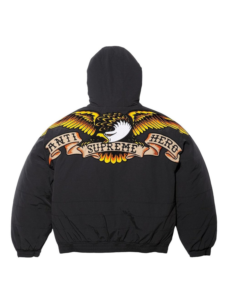 Supreme ANTIHERO® stadium hooded jacket outlook