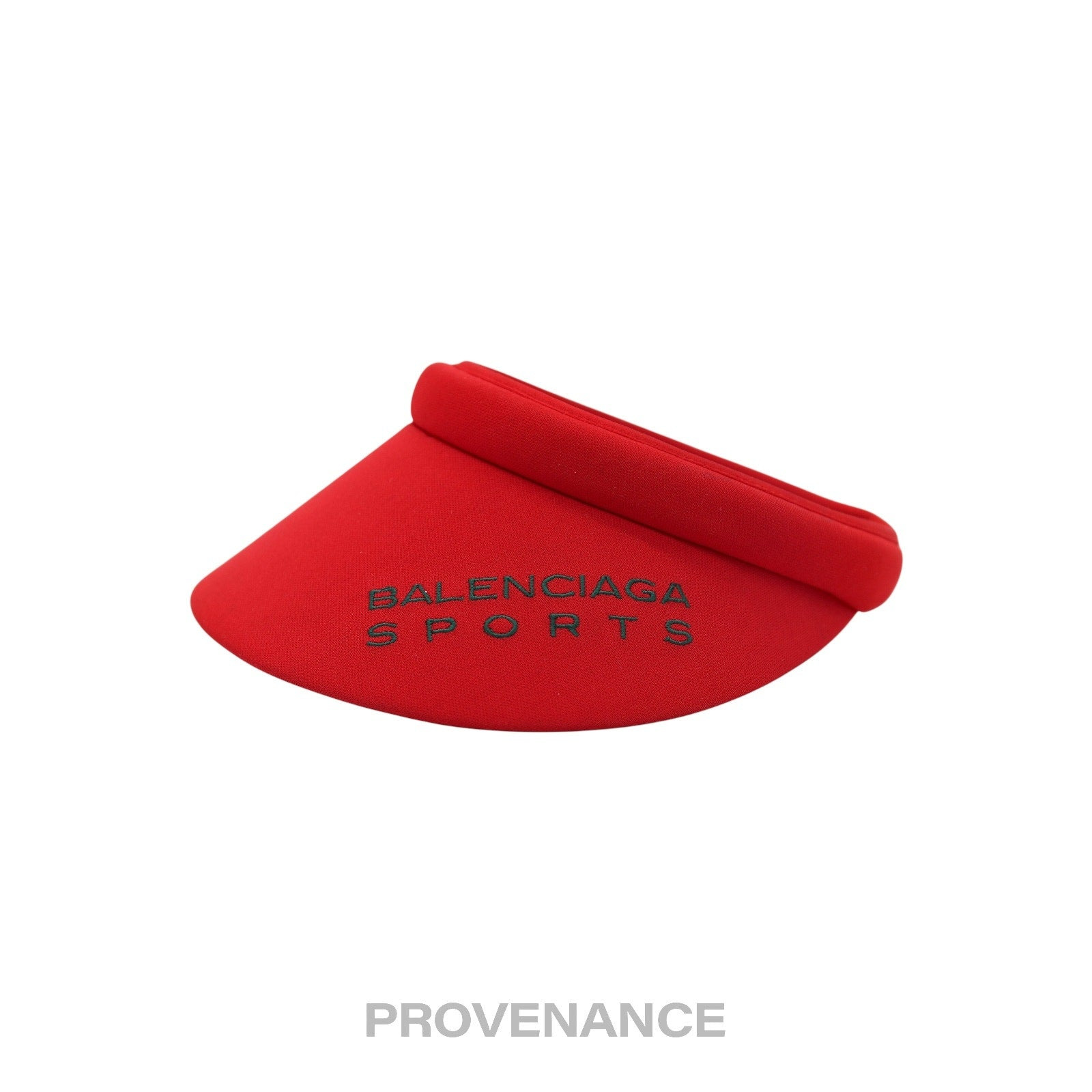 Balenciaga Sports Visor - Red green - 2