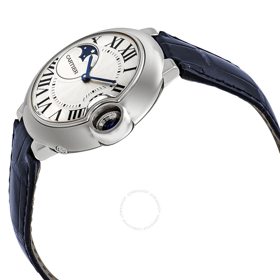Cartier Ballon Bleu Moonphase Automatic Silver Dial Ladies Watch WSBB0020 - 2