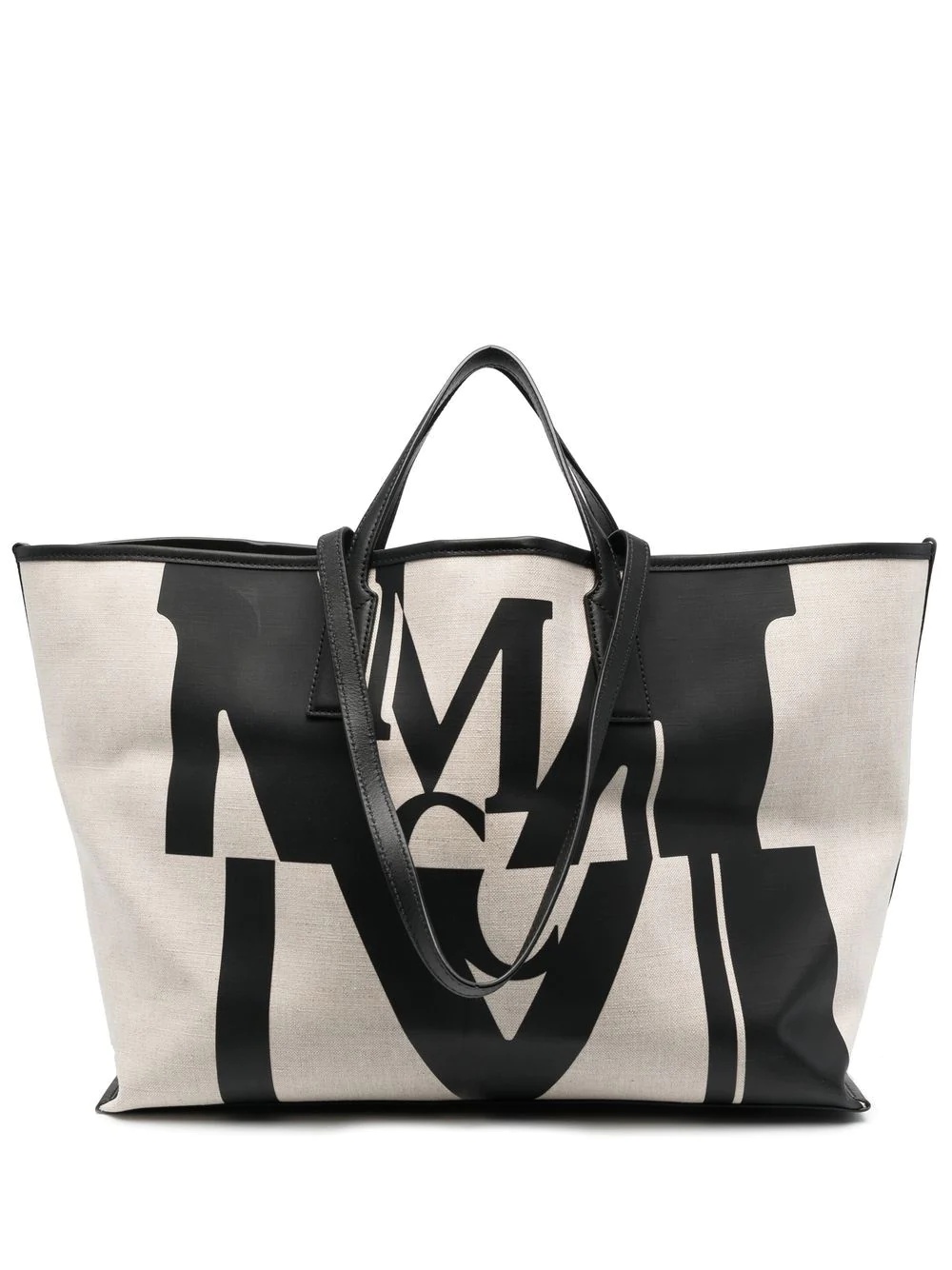 logo Glitch shopper tote-bag - 1