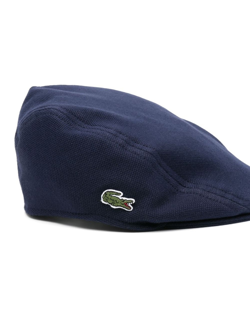 LACOSTE logo-patch beret outlook