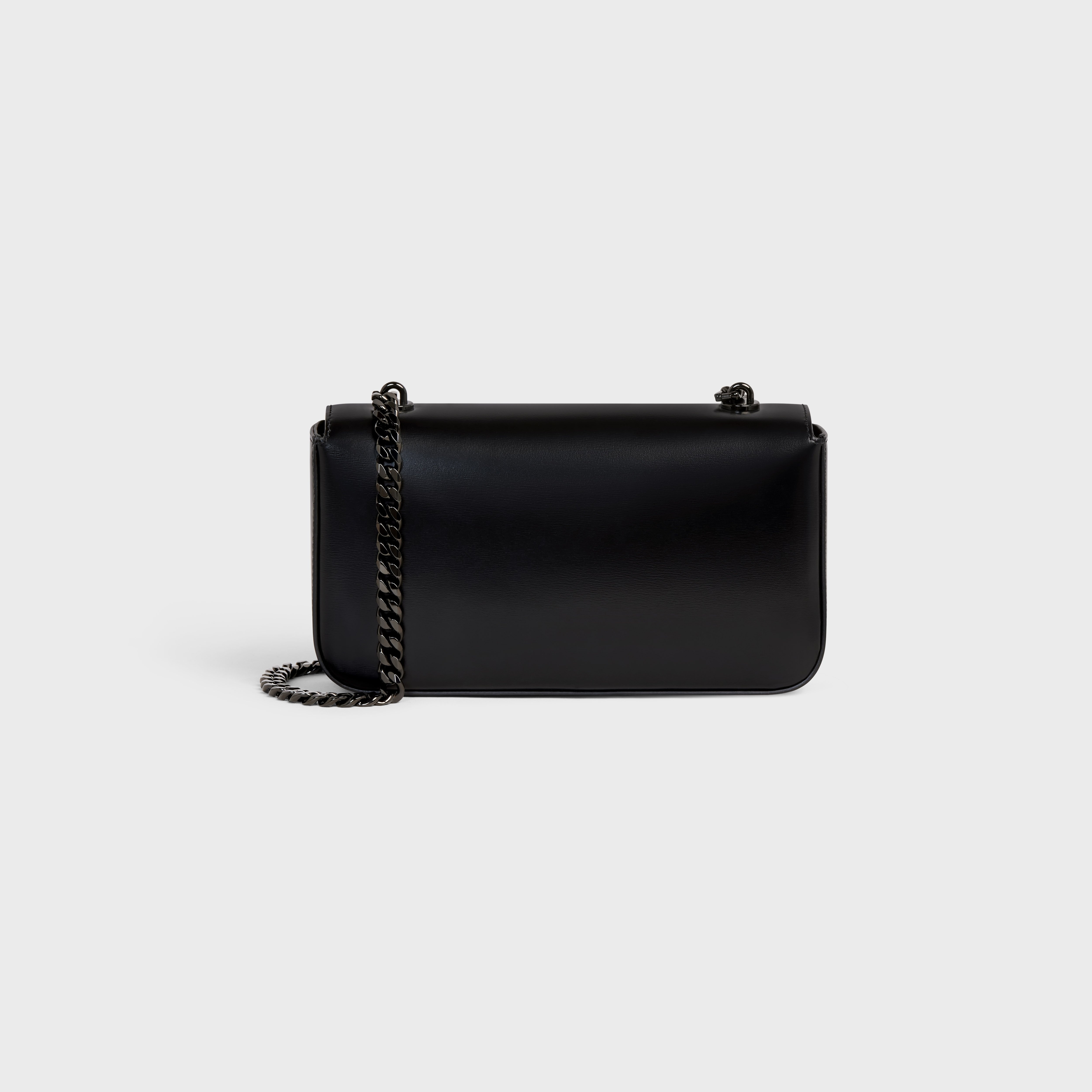 CHAIN SHOULDER BAG CUIR TRIOMPHE in shiny calfskin - 3