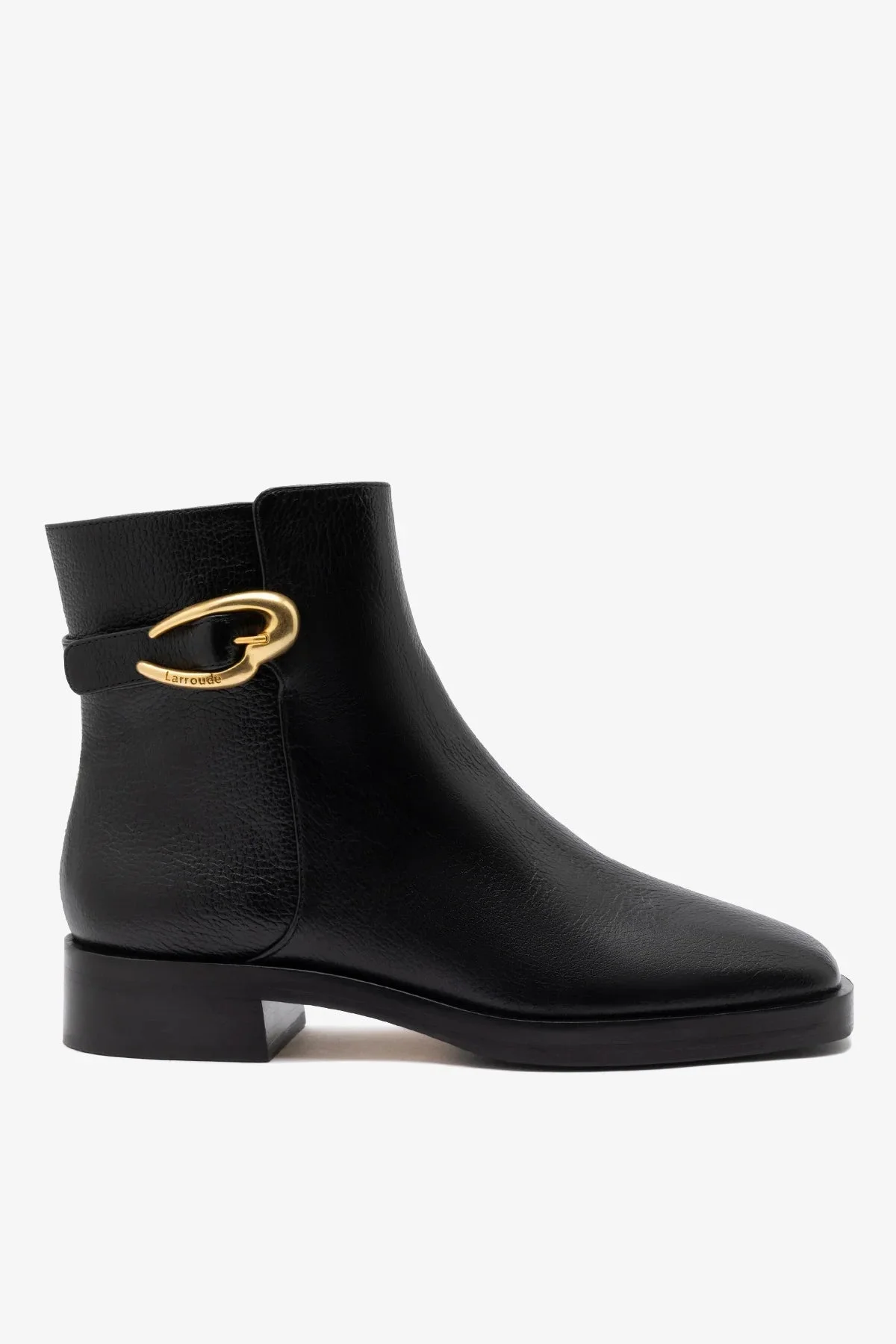Anne Verona Low Boot Black Leather - 1