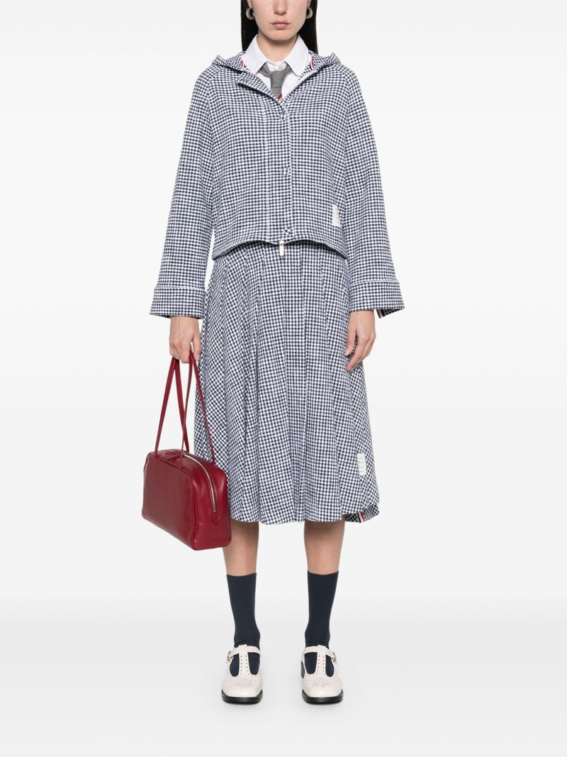 Thom Browne gingham-check tweed jacket outlook