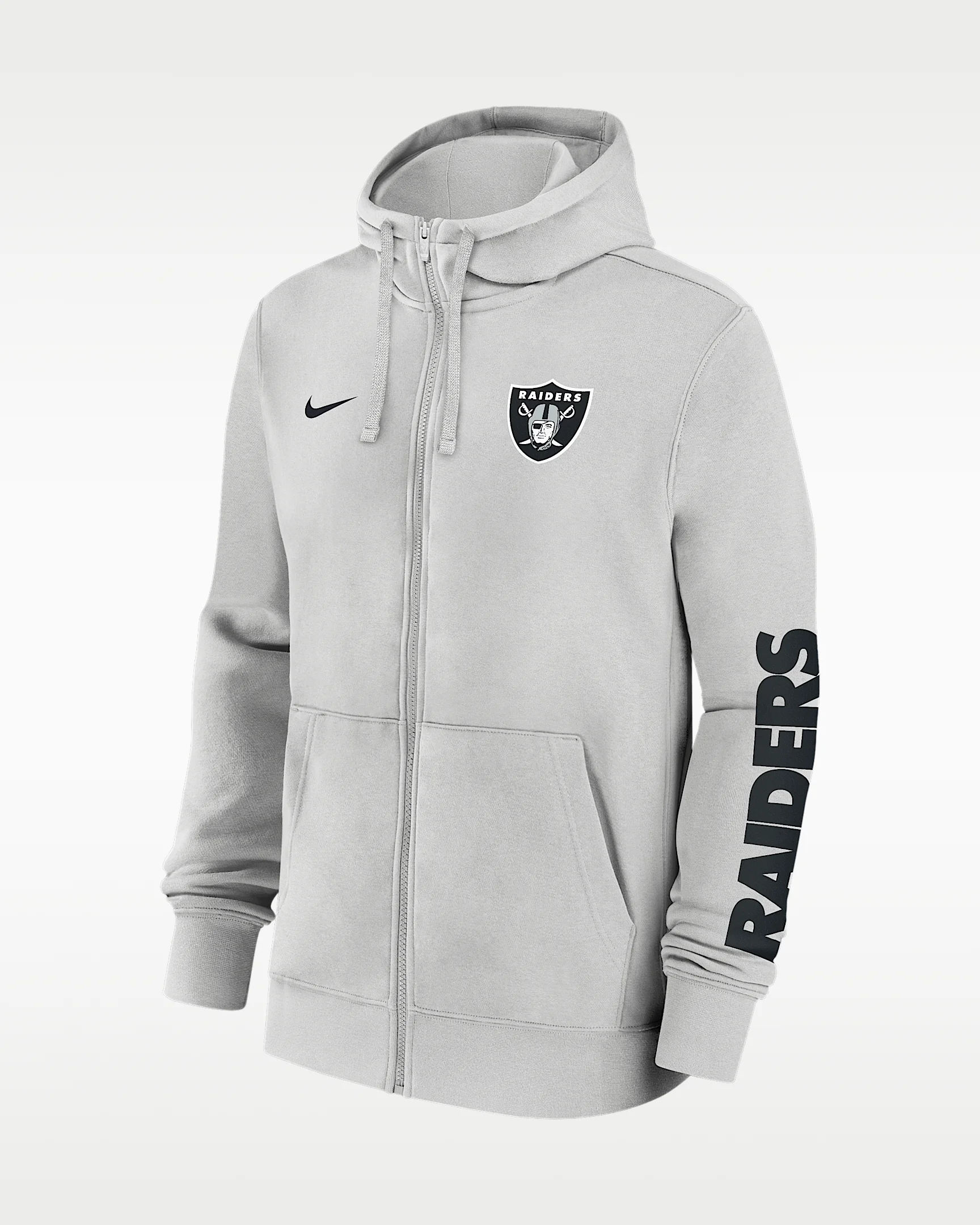 Las Vegas Raiders Club Men's Nike NFL Full-Zip Hoodie - 1