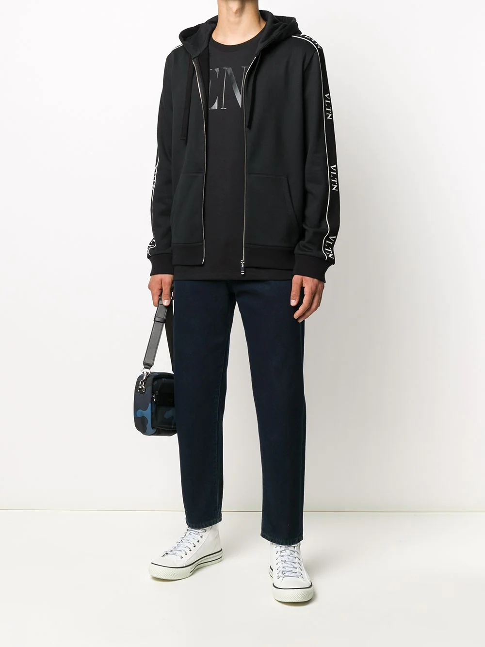 VLTN zipped hooded jacket - 2