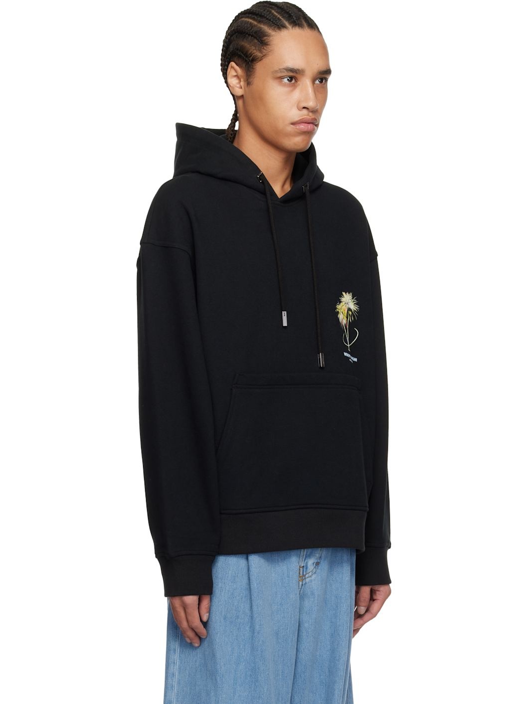 Black Palm Tree Hoodie - 2