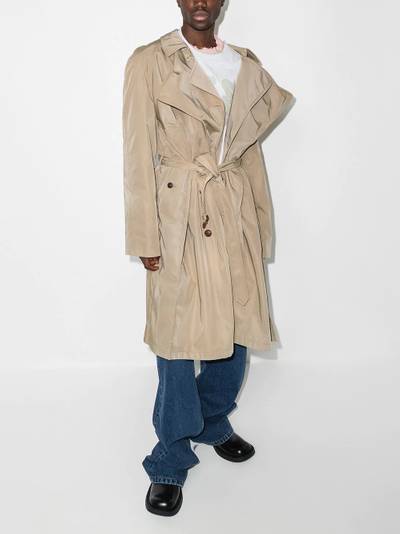 Y/Project layered belted trench coat outlook